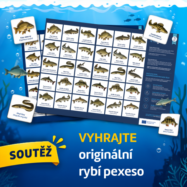 Pozor na česnek! Zahrajte si o originální rybí pexeso